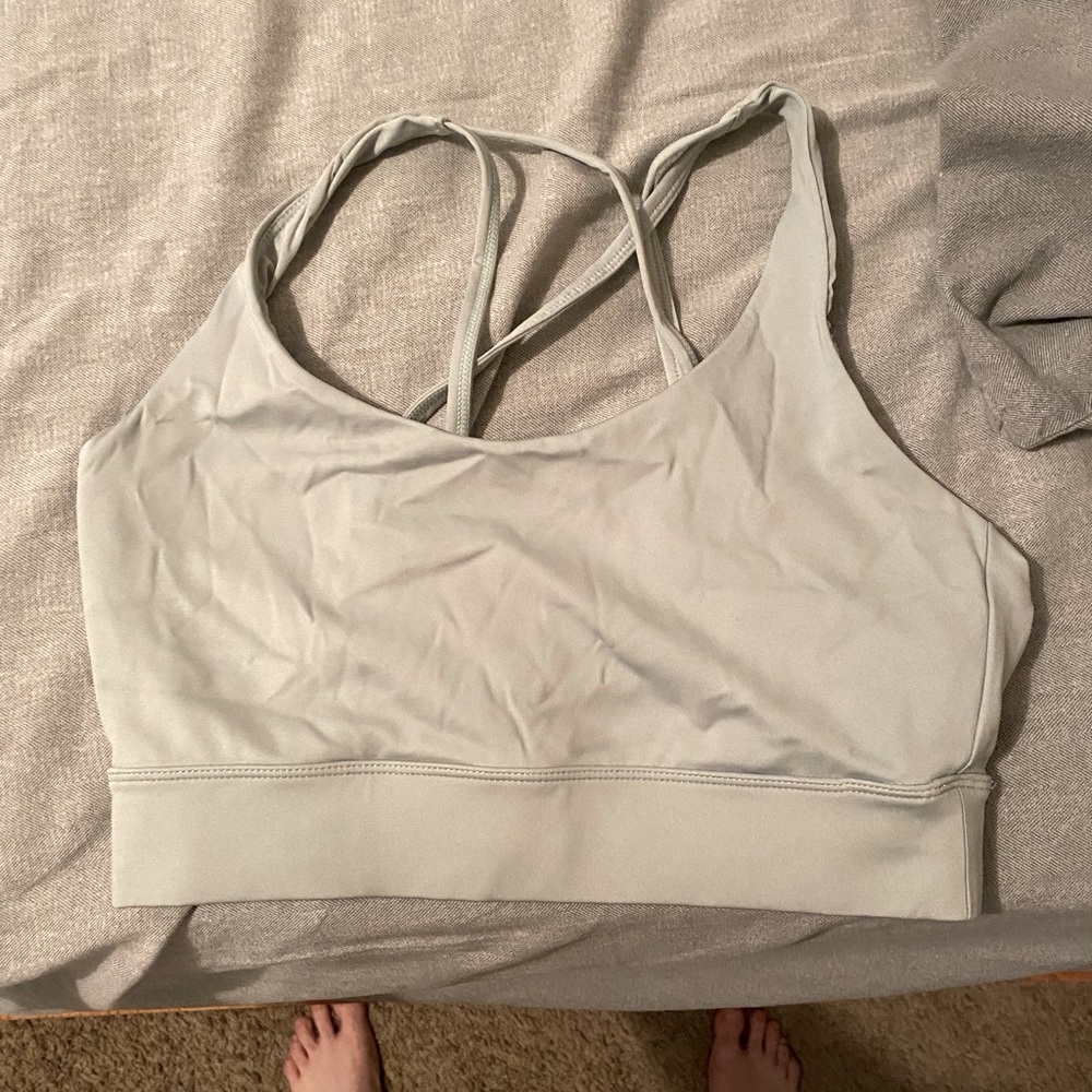 Balance athletica bra, light green/gray color. Barely worn